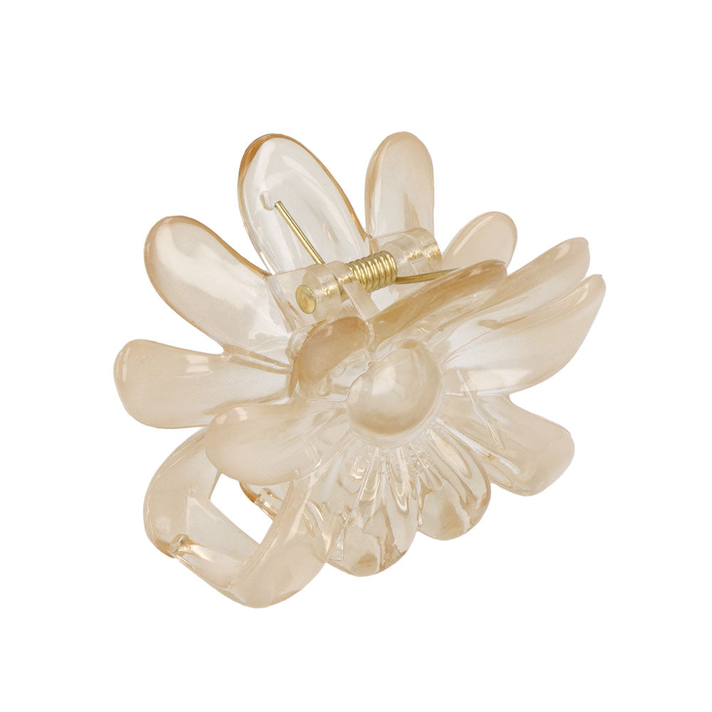 ヘアクリップ クリア カラー フラワー 67mm バンスクリップ – OSEWAYA