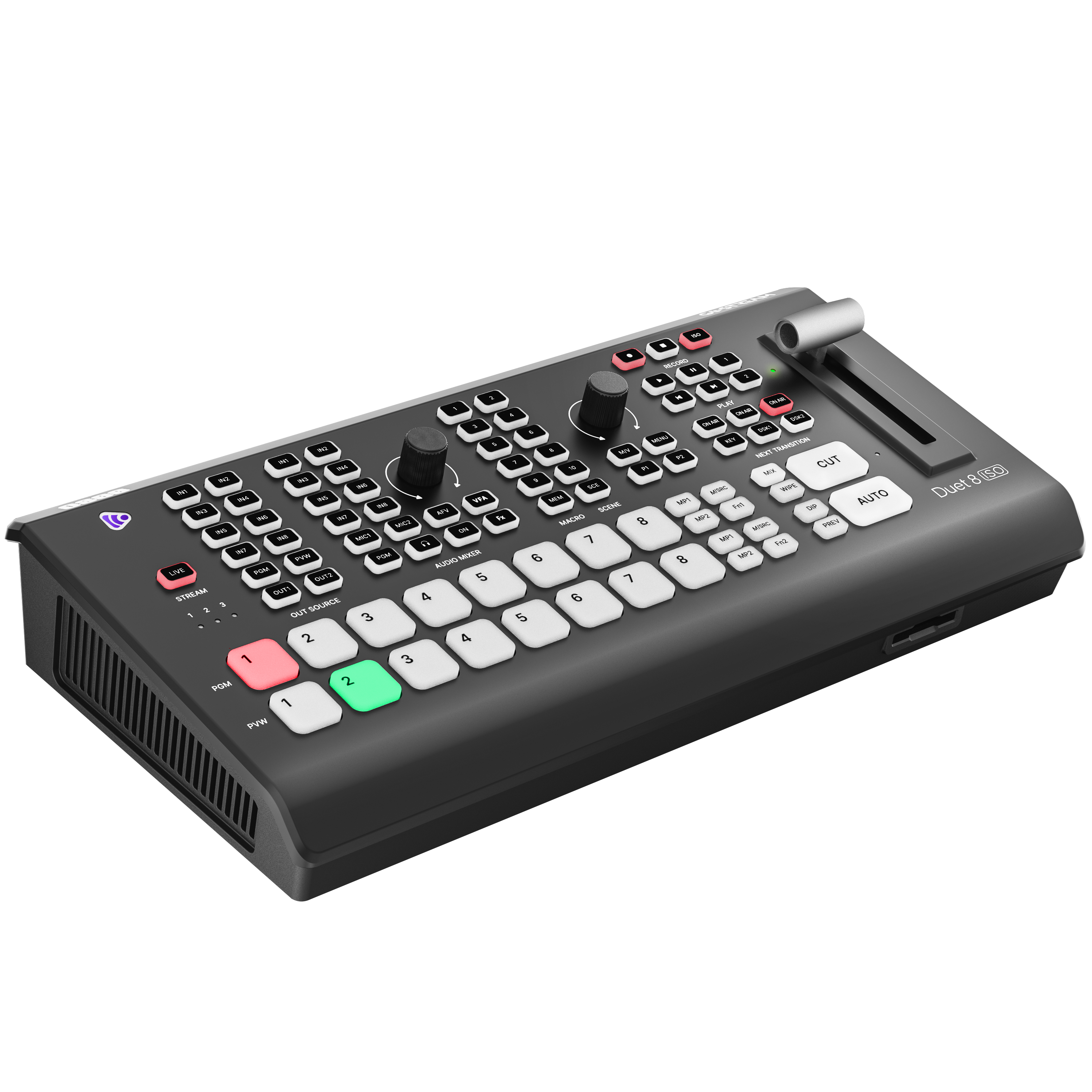 GoStream Duet 8 ISO: 8-Channel Live Stream Switcher | HDMI/SDI/NDI