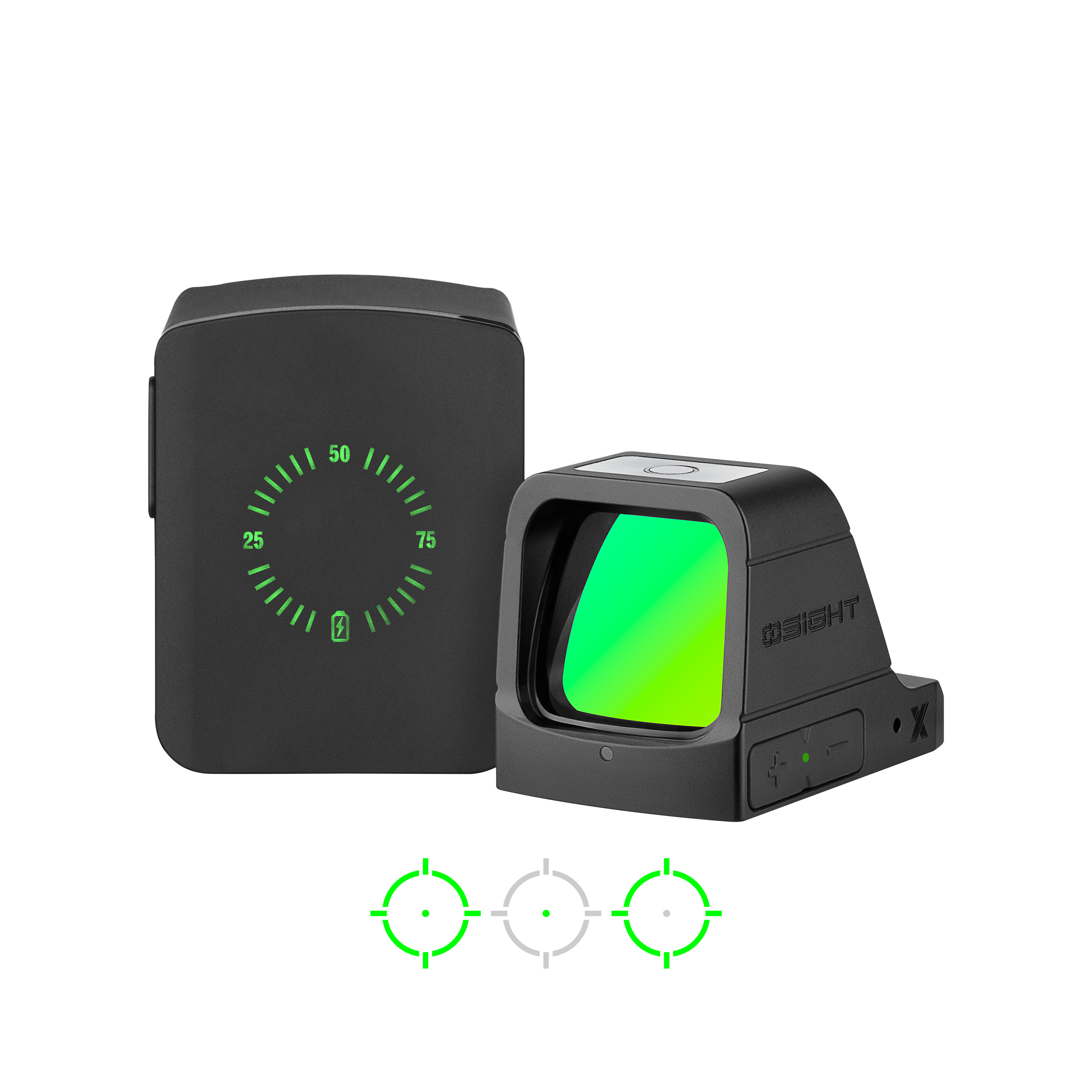 Osight X Rechargeable Red Dot: Large Window & MRS - Osight