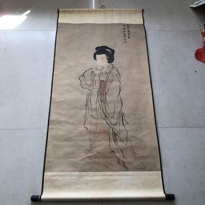髙野元孝、【北の漁村】、希少な大判額装用画集より、美品、日本人画家