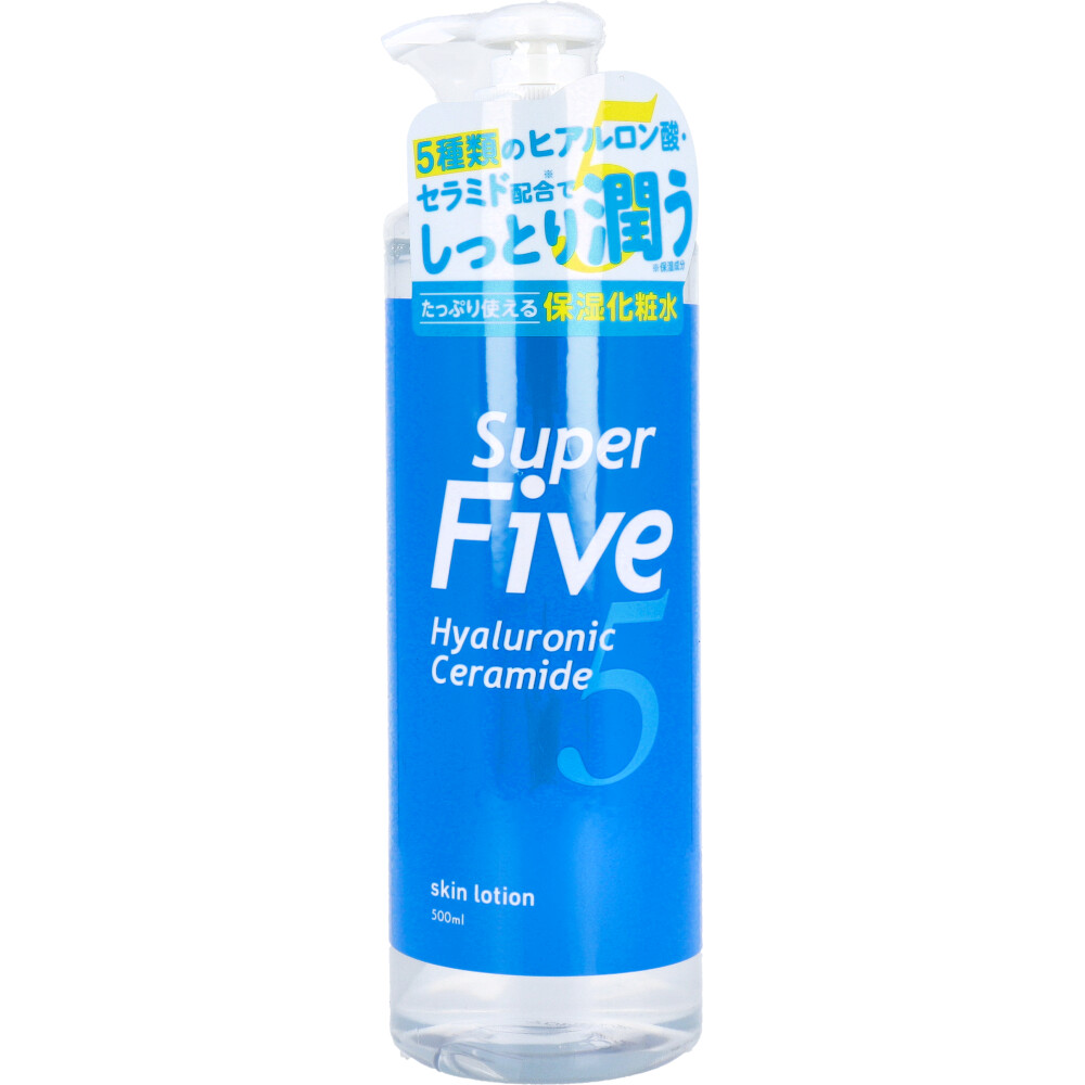 Super Five ヒアルロンセラミド 保湿化粧水 500mL | 卸・仕入れサイト