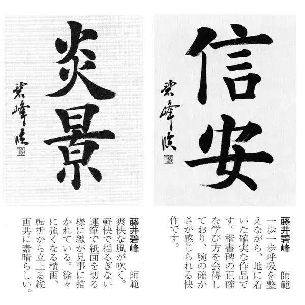 競書誌書作 新春書作誌上展にてグランプリに | 藤井碧峰｜正統派書道家