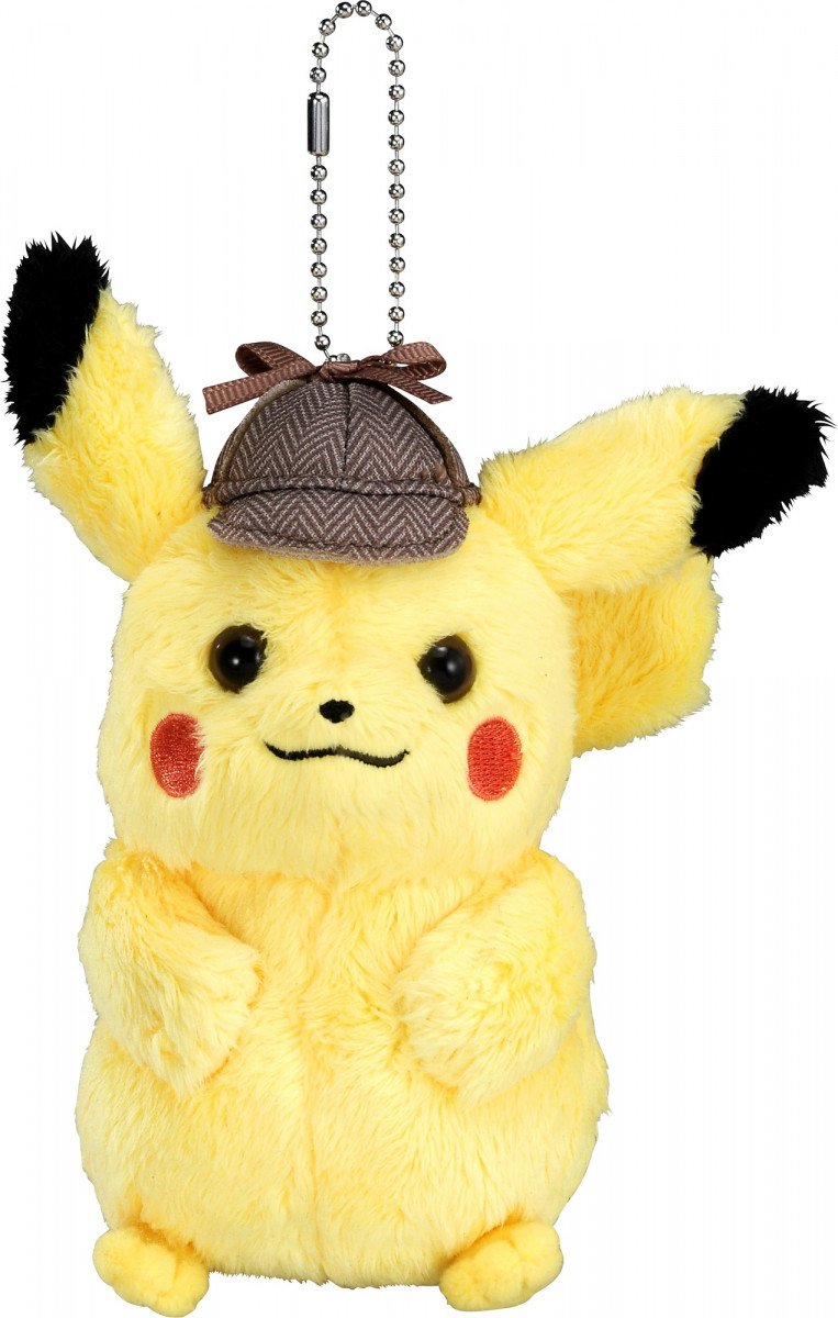 ふわっふわな『名探偵ピカチュウ』がぬいぐるみ化！ 赤いほっぺまで