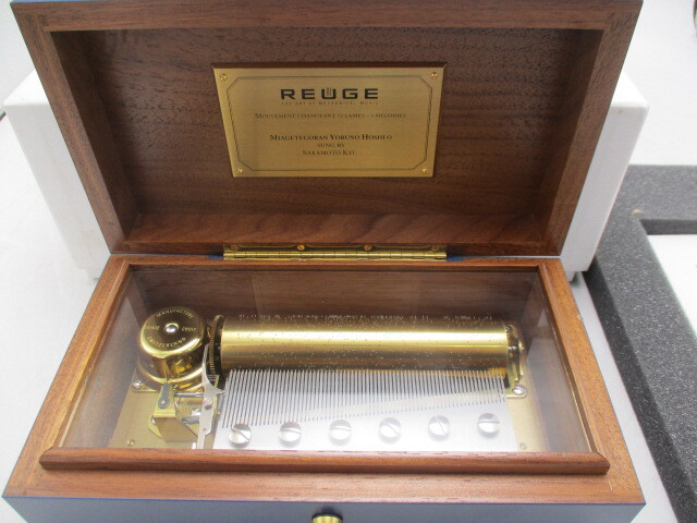 希少！クラシックオルゴール REUGE リュージュ オルゴール36弁 1曲