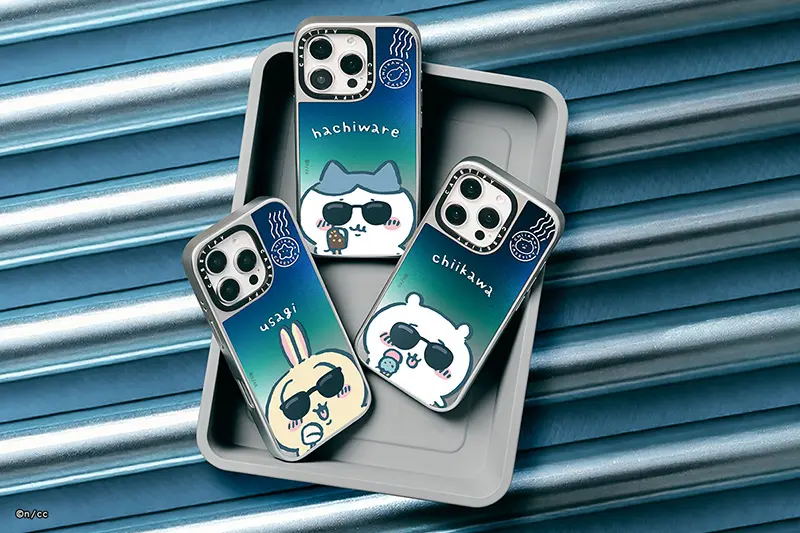 ちいかわ×CASETiFY「旅行」テーマのコラボ 原宿でポップアップストアも