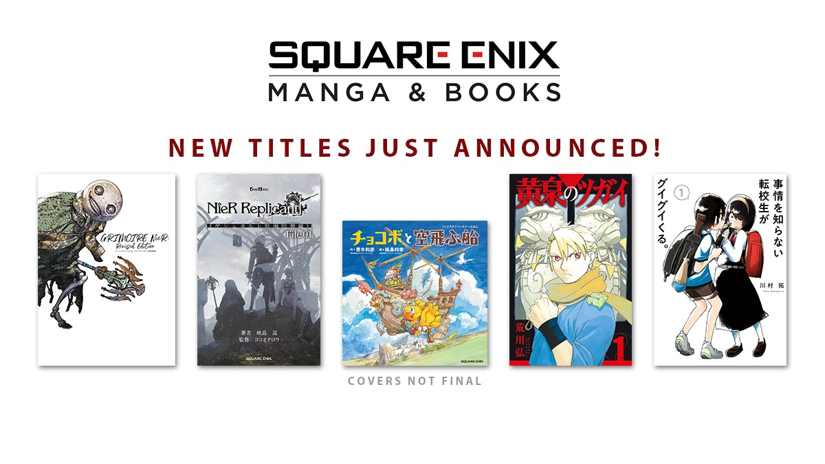 Square Enix Manga & Books Announces Final Fantasy, NieR Replicant