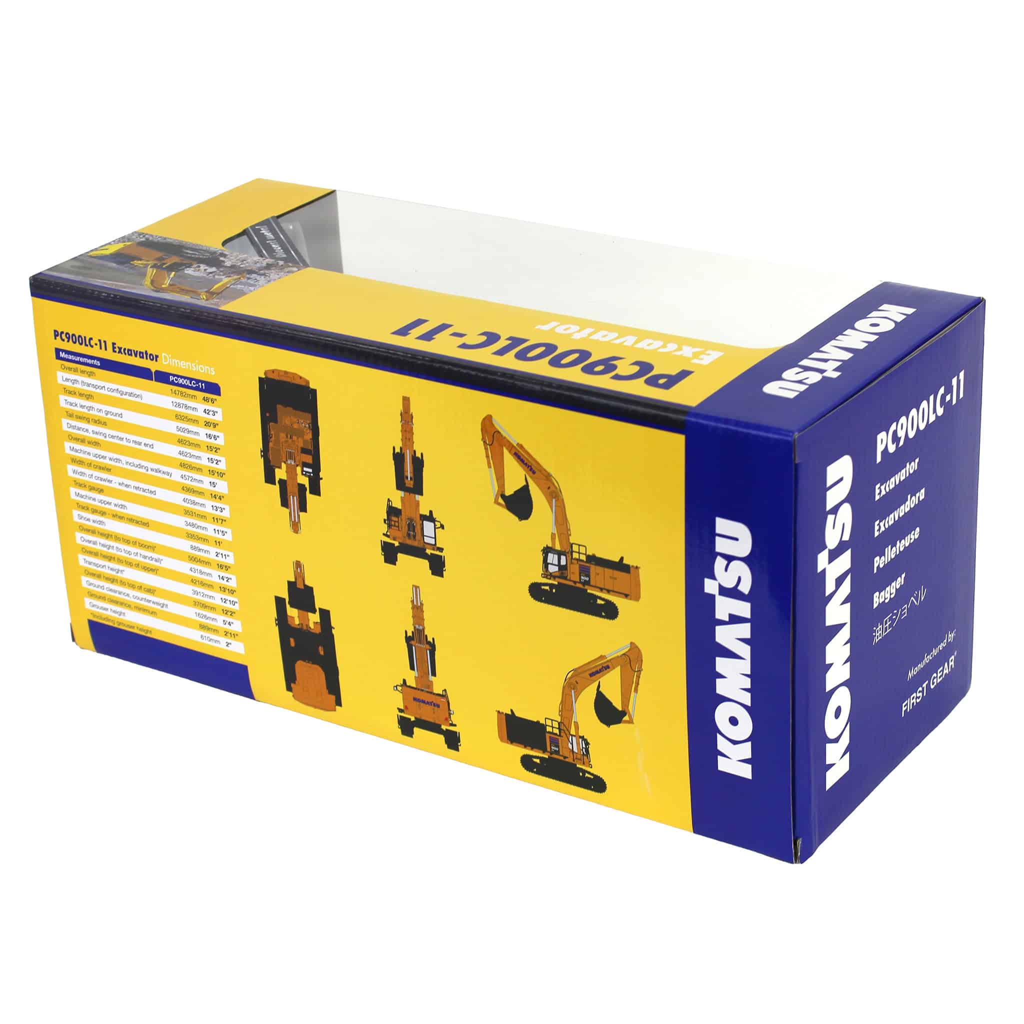 1/50 Komatsu PC900LC-11 Excavator by First Gear — Outback Toys