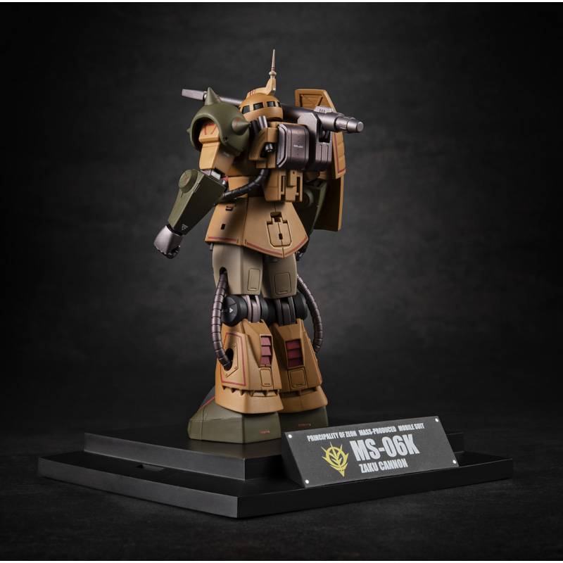 BANDAI ROBOT魂 MS-06K ザクキャノンMS.MUSEUM THE ROBOT SPIRITS <SIDE MS> MS-06K ZAKU CANNON ver. A.N.I.M.E. -MS