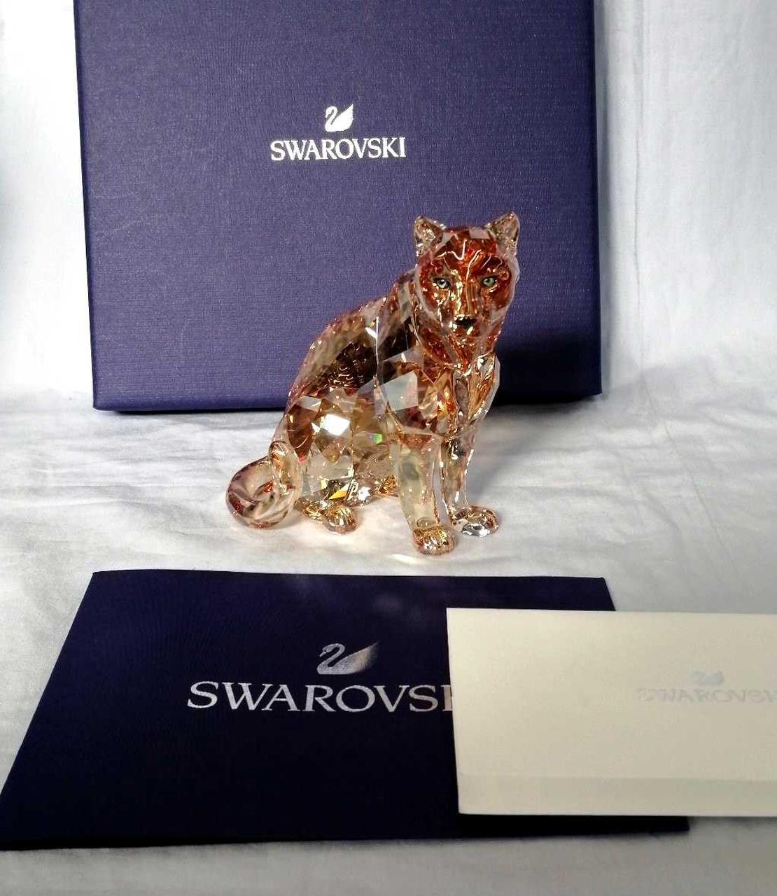 スワロフスキー(SWAROVSKI)|アムールヒョウ|【ハードオフ公式通販
