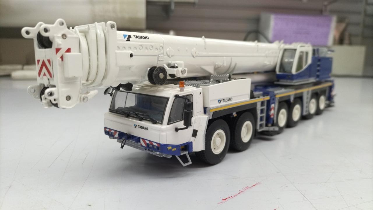 タダノ GR800EX 1/50ミニカー TADANO GR-800EX ラフタークレーン 無