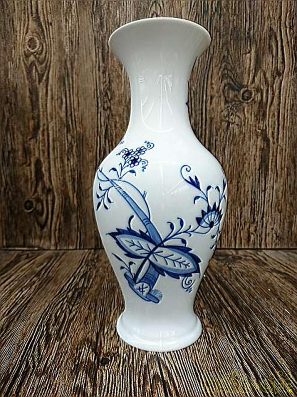 マイセン(Meissen)|ブルーオニオン スタイル フラワーベース|【ハード