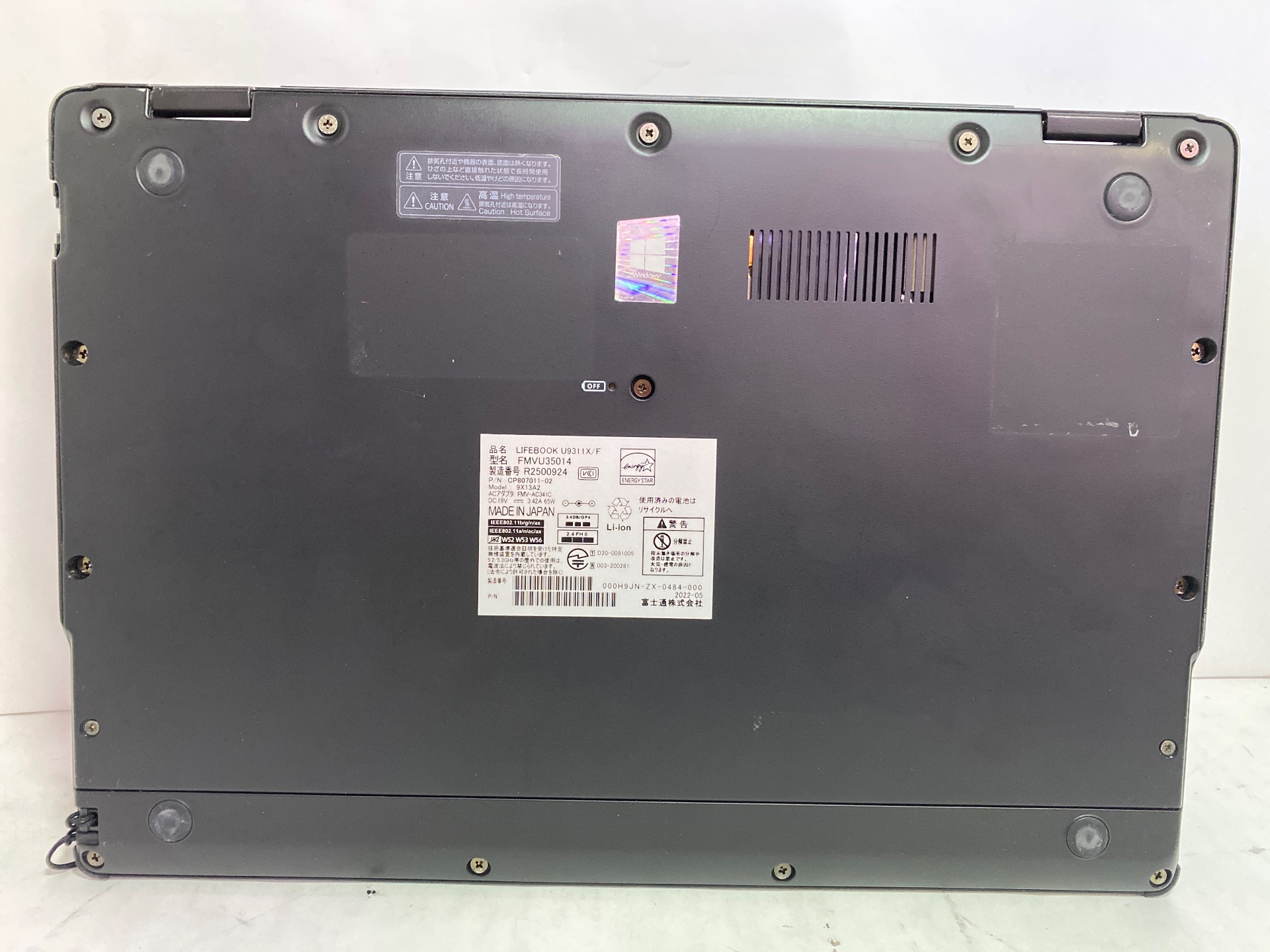 FUJITSU(富士通) LIFEBOOK U9311X/F FMVU35014の激安通販(詳細情報
