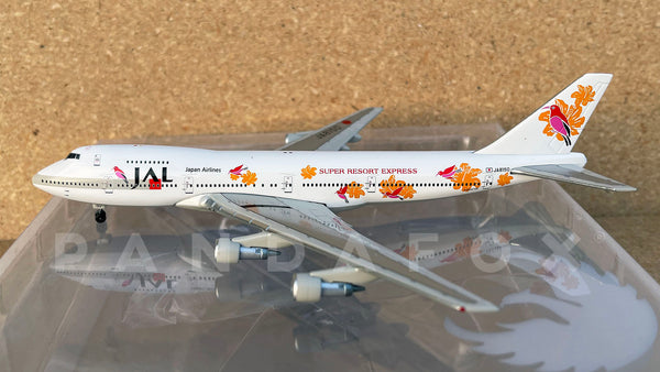 Japan Airlines Boeing 747-200 JA8150 Super Resort Express Yellow