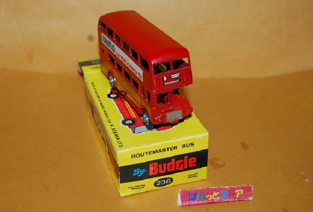 英国・Budgie-Model製 No.236 「ロンドンバス」Routemaster Bus・1960