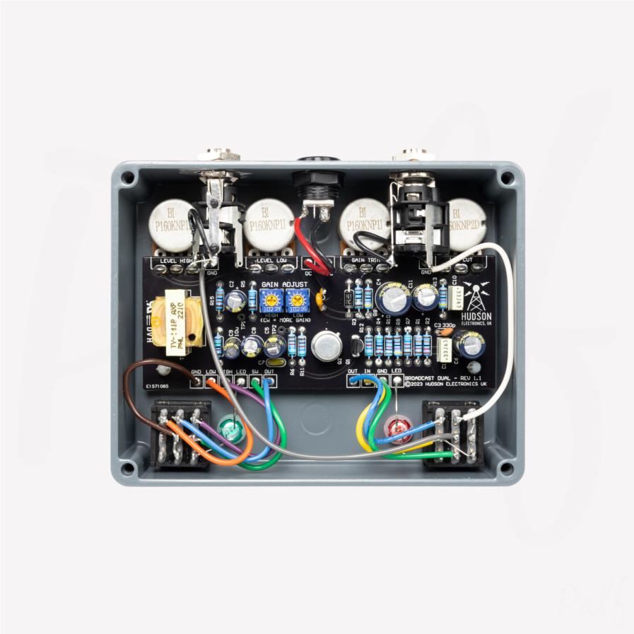 Hudson Electronics - Broadcast Dual Foot-Switch | Overdrive parfait