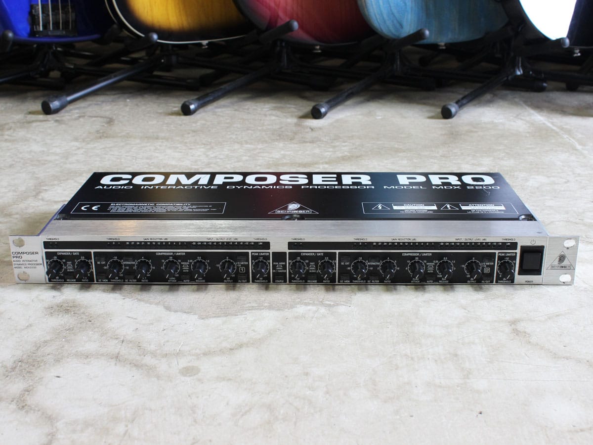 BEHRINGER COMPOSER PRO MDX 2200 コンプレッサー ②ベリンガー