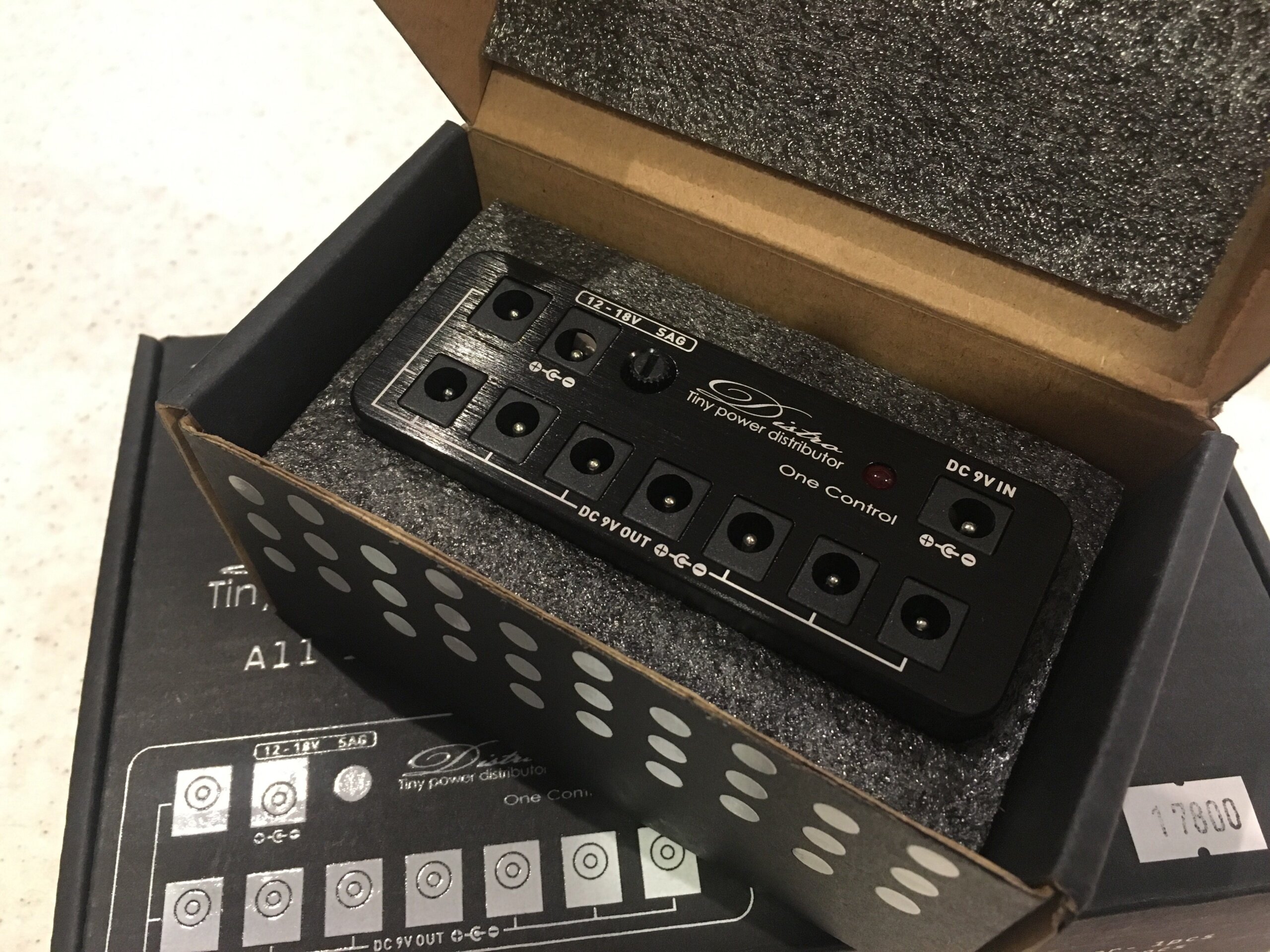 機材の多い方へ！おすすめパワーサプライ【Maxon PD01】【One Control