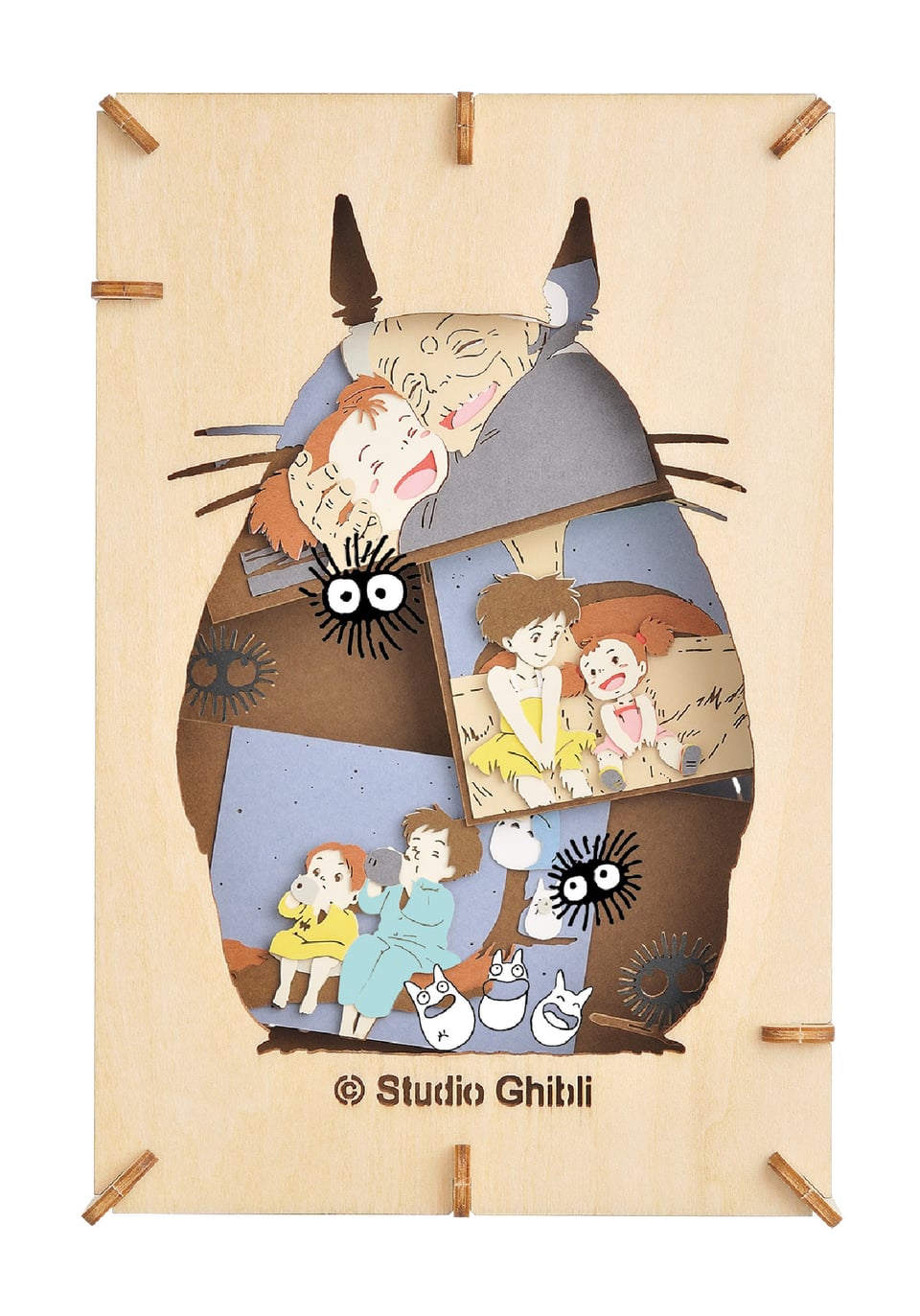 となりのトトロ PAPER THEATER -wood style- / PT-WL12X My Neighbor
