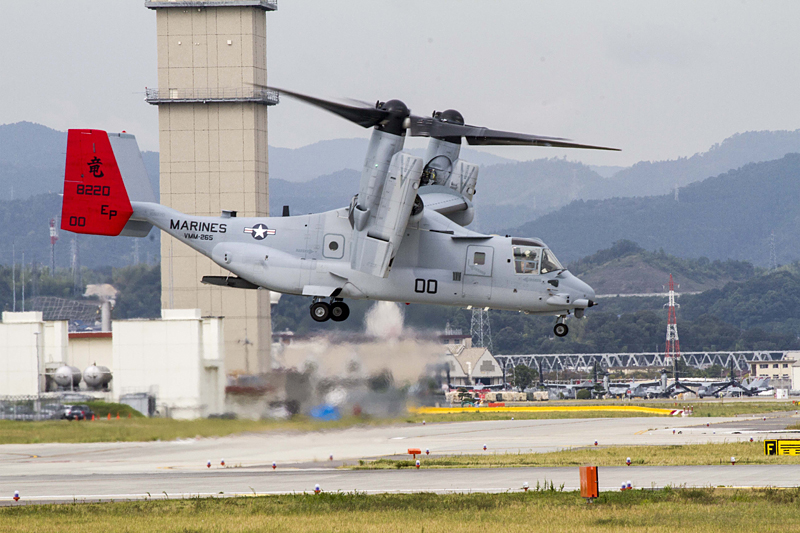 アメリカ海兵隊 MV-22B「オスプレイ」実物写真と解説 - 紙模型工房