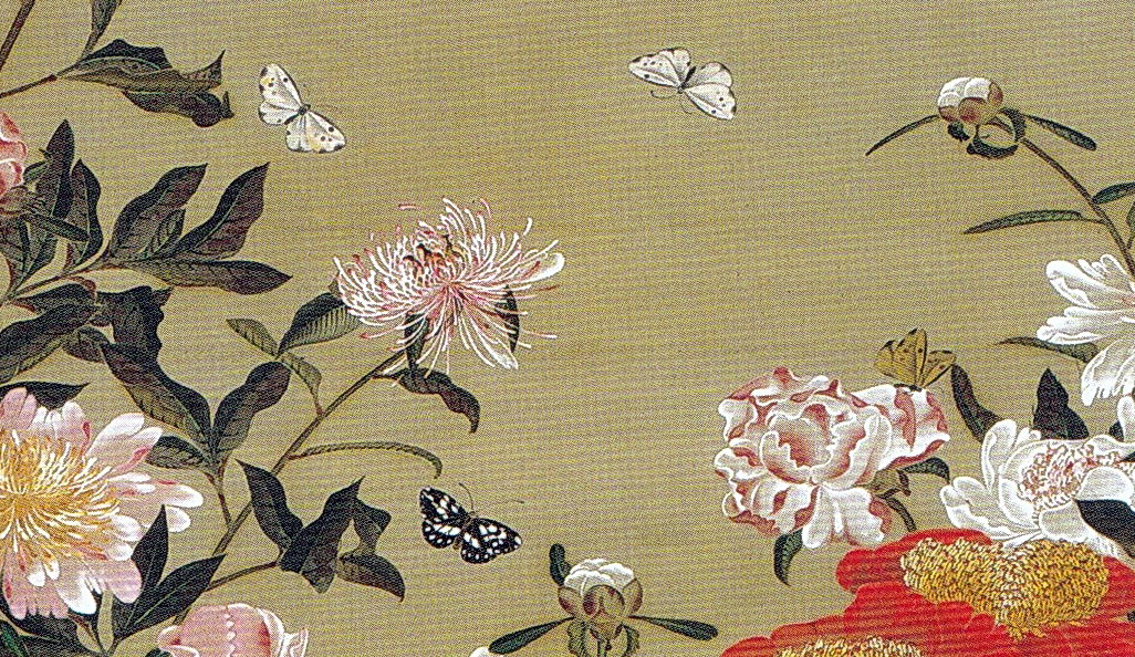 動植綵絵 釈迦三尊像 Shaka Sanzon-zo(Shaka Triad) | 伊藤若冲 Ito
