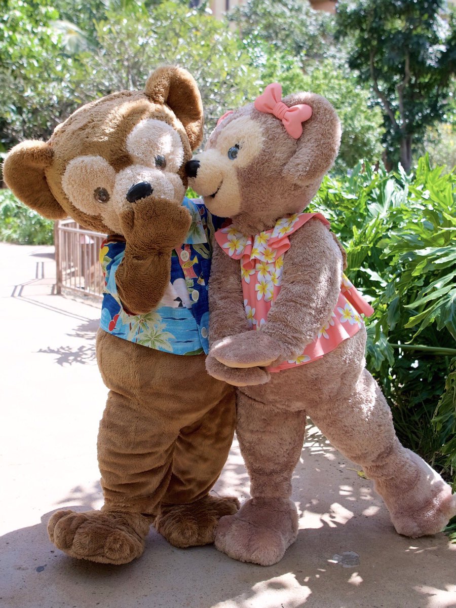 アウラニ・ディズニー・リゾート かわいいダッフィー&シェリーメイ