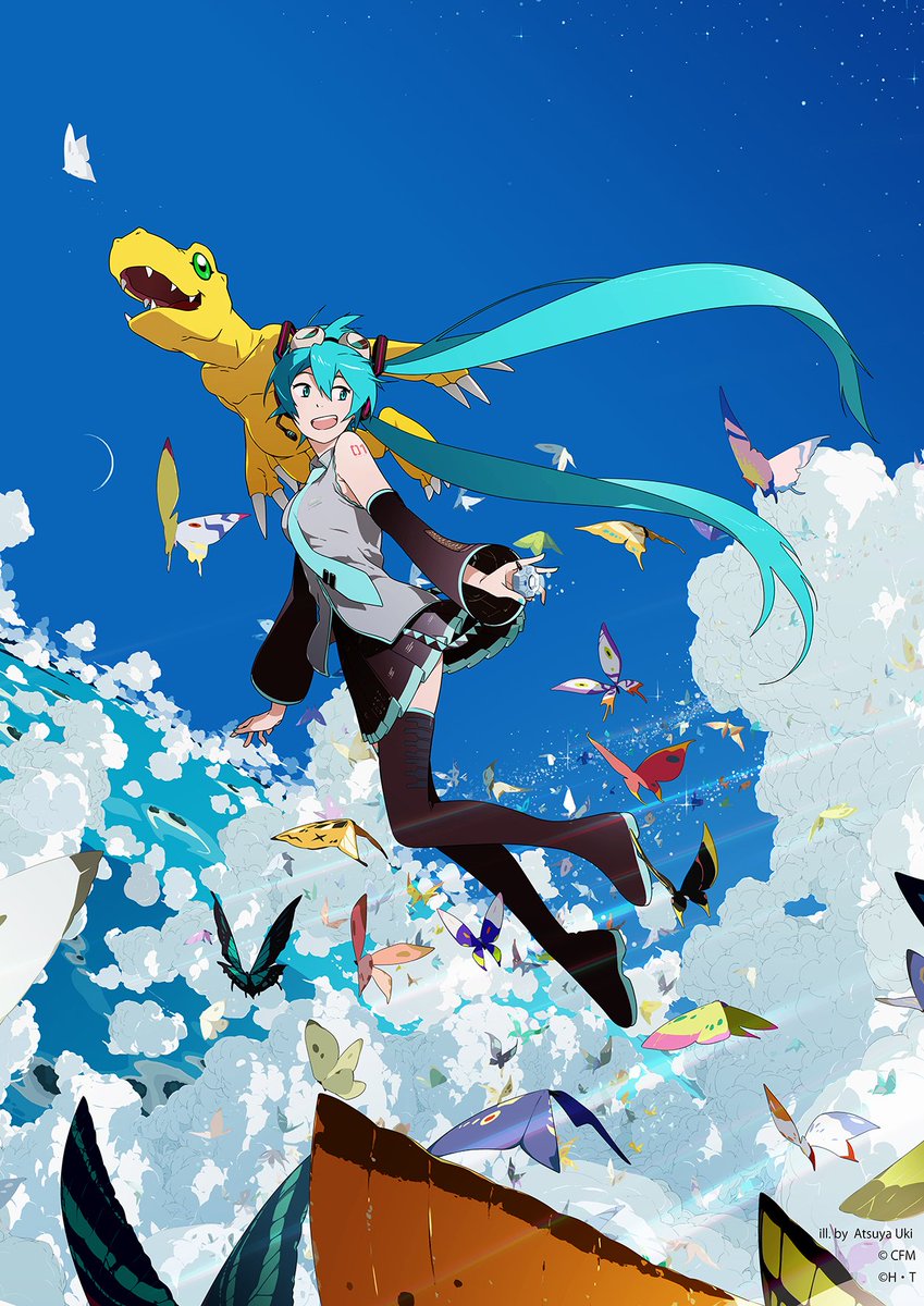お知らせ】デジモンアドベンチャー20周年記念に初音ミクコラボも決定