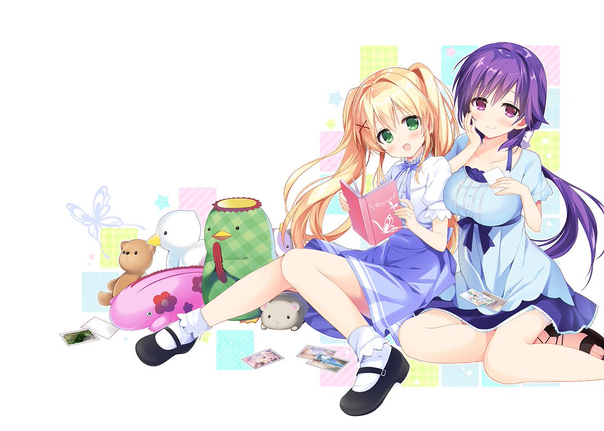 C95グッズのひとつ『Summer Pockets応援イラストコレクション』には
