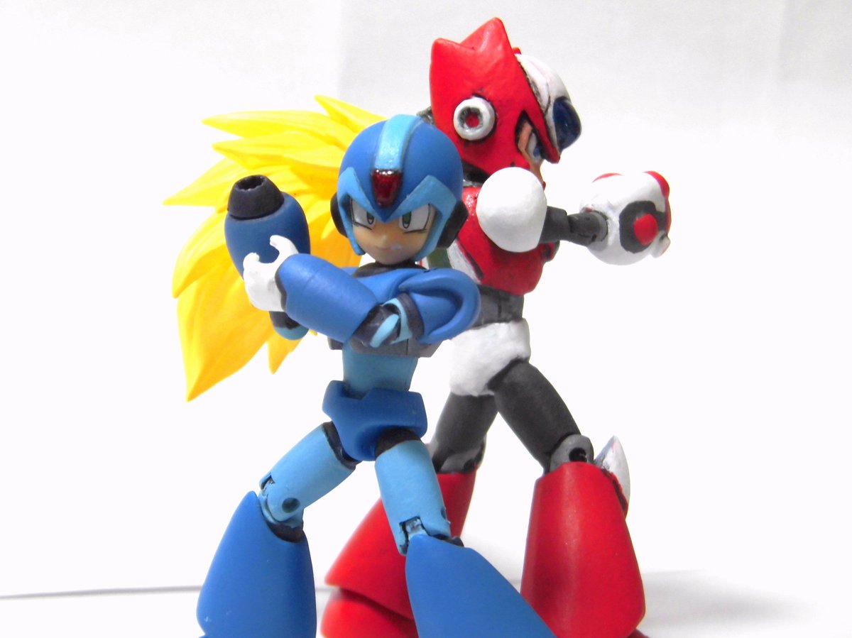 66アクションダッシュ改造 ゼロ(ロックマンX) どうしても二人揃えたく