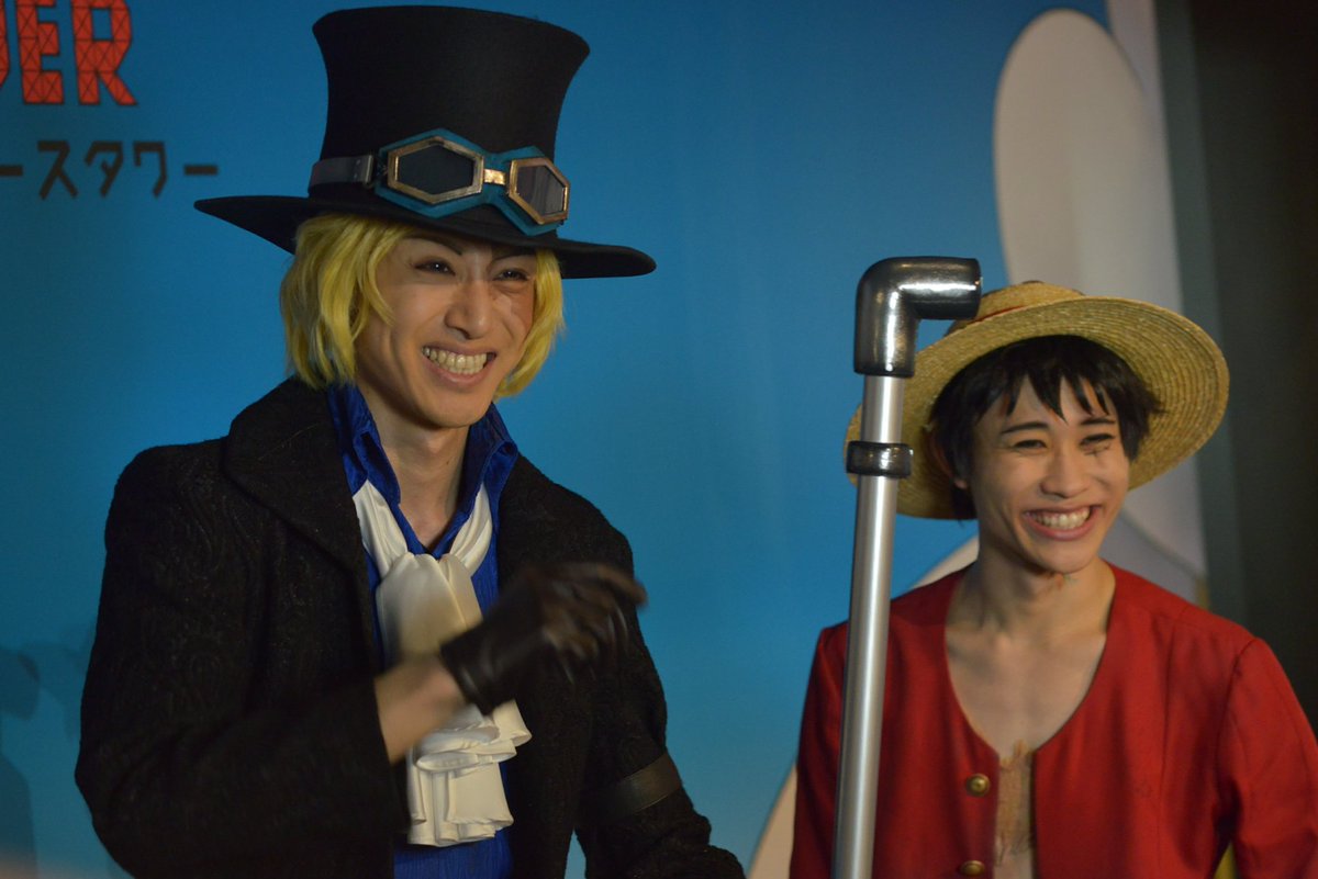 東京ワンピースタワー 3/20 ルフィ&サボグリーティング 志茂くんルフィ