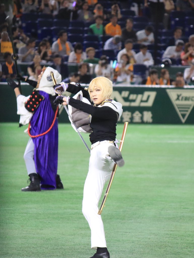 髭切 #刀ミュジャイアンツコラボナイター