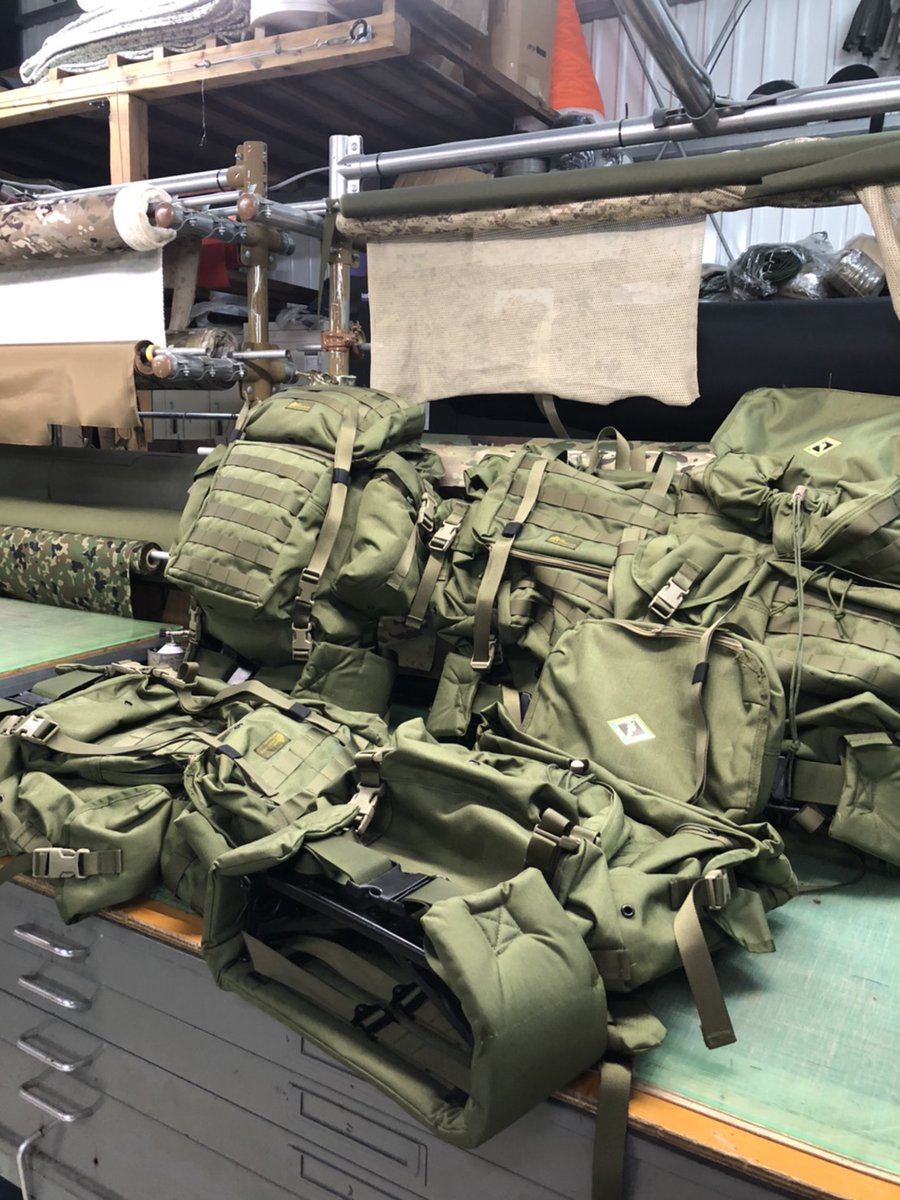 明日納品用のアリスパック🎒強度面にこだわりました🔧 #オードナンス