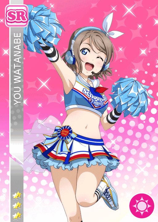 Cheer Girl チアリーダー] Watanabe You(渡辺曜)