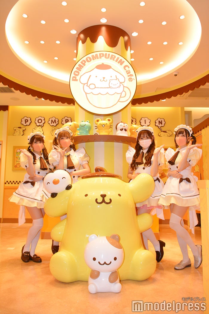 可愛いメイドがお出迎え！原宿「ポムポムプリンカフェ×あっとほぉーむ