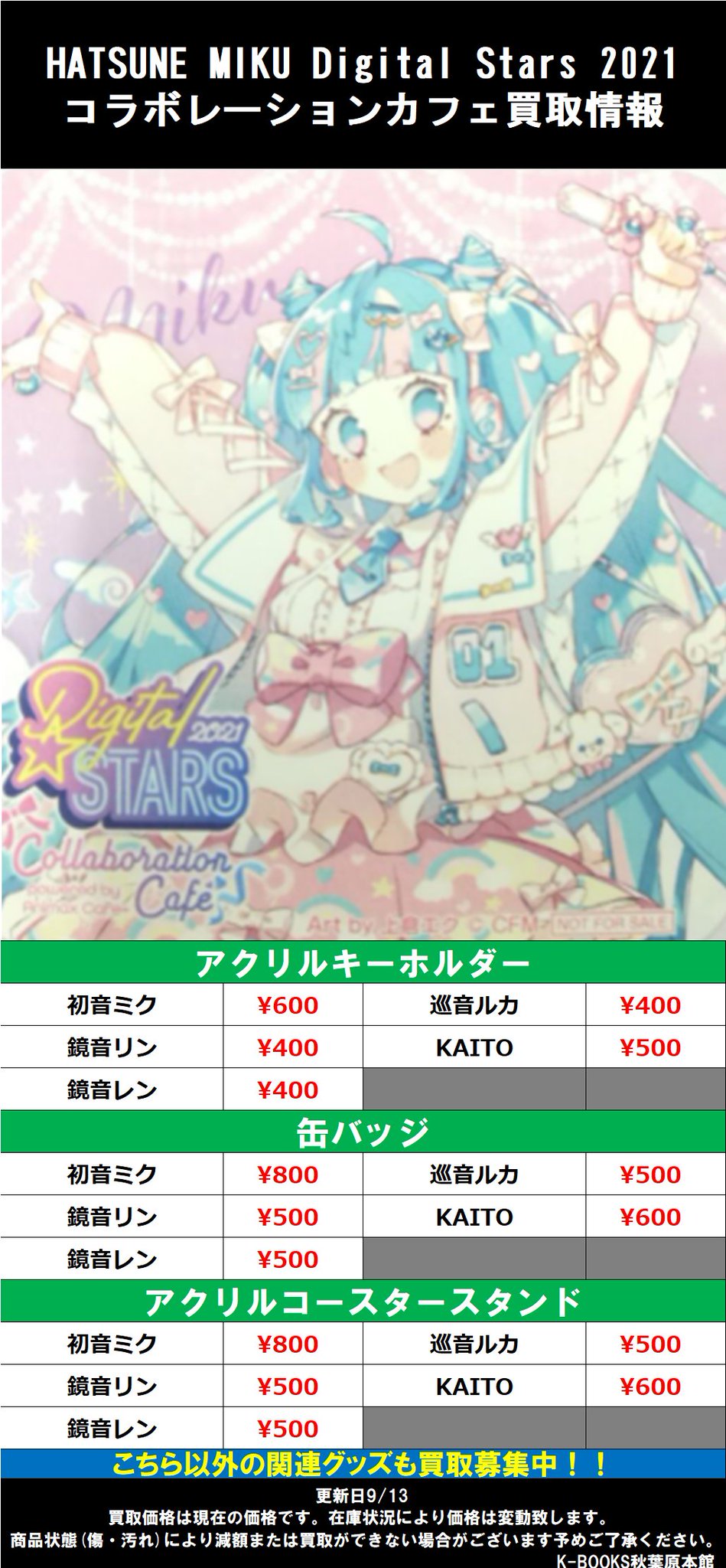 鏡音リン Digital Stars スイーツパラダイス 缶バッジ