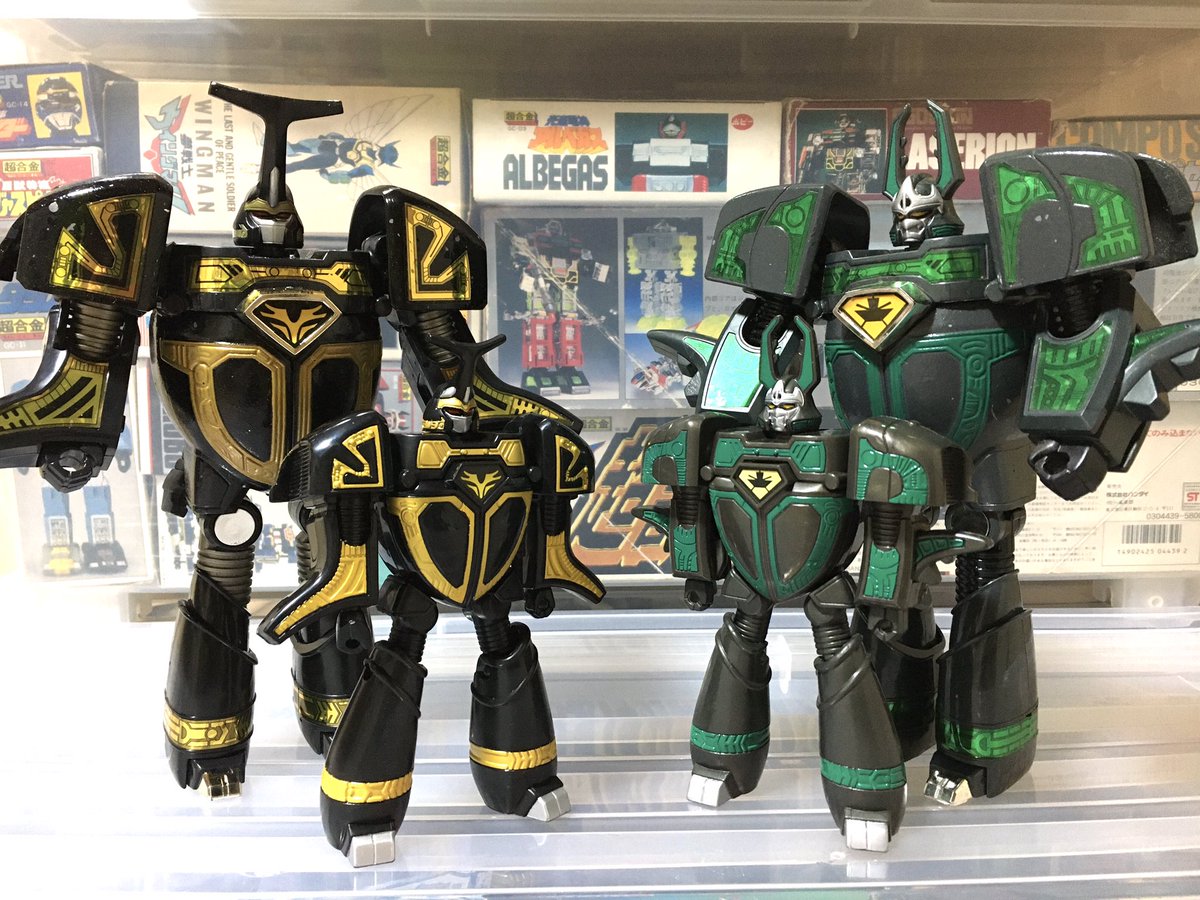 DX超合金でお馴染みカブテリオス&クワガタイタンですが、ビートル