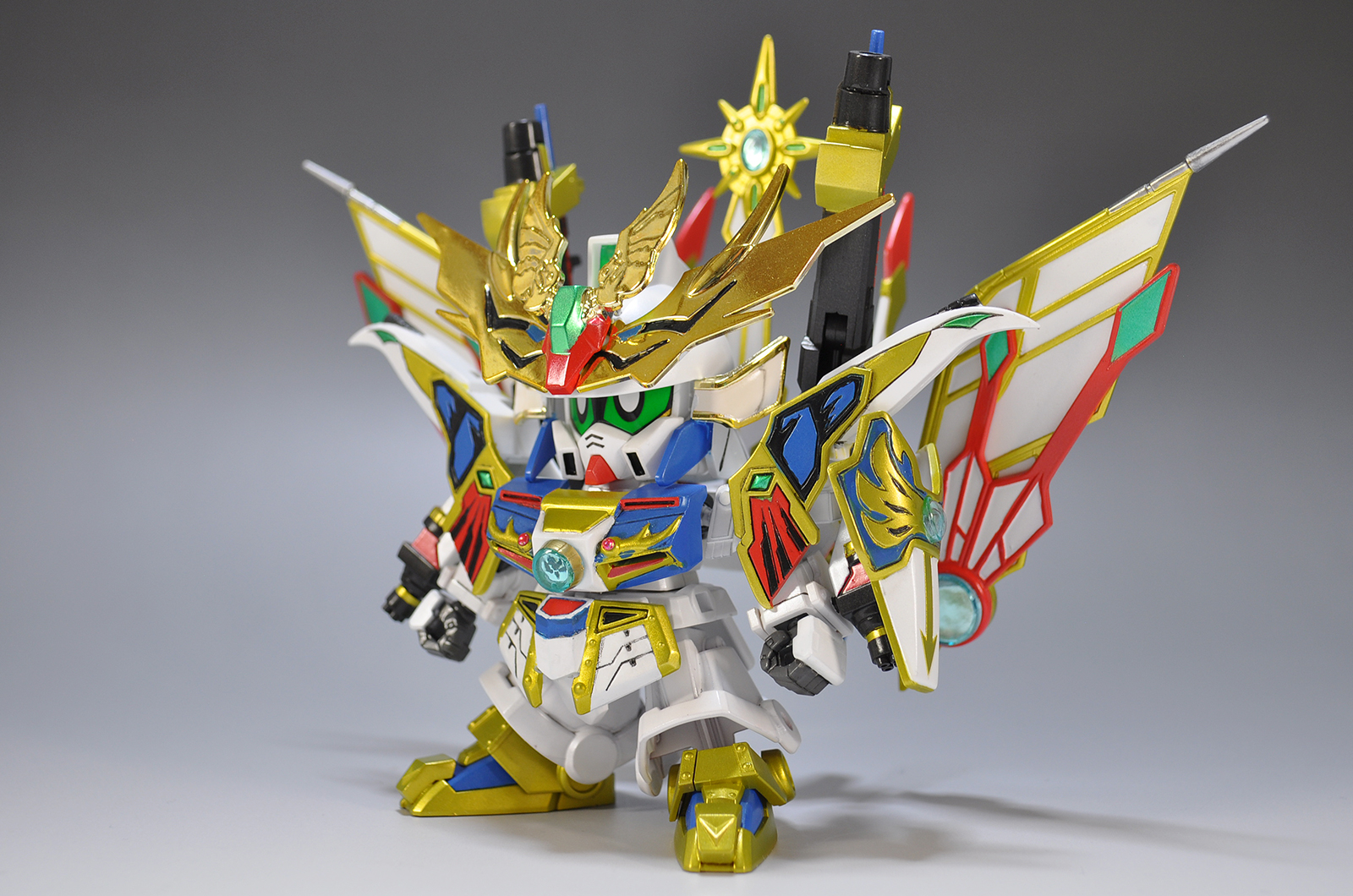 未組立】限定版 ゴールデンヒーロー SD戦国伝 天下統一編 四代目 頑駄