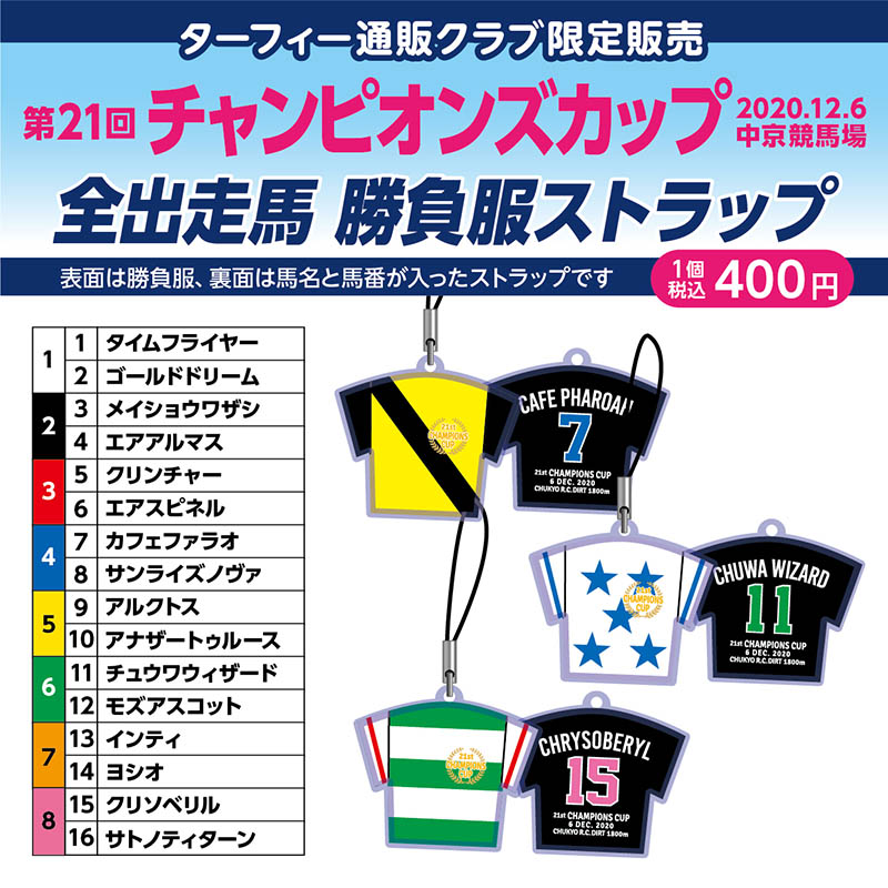 予約受付開始！】 12/6(日)に行われる第21回チャンピオンズカップ(GI