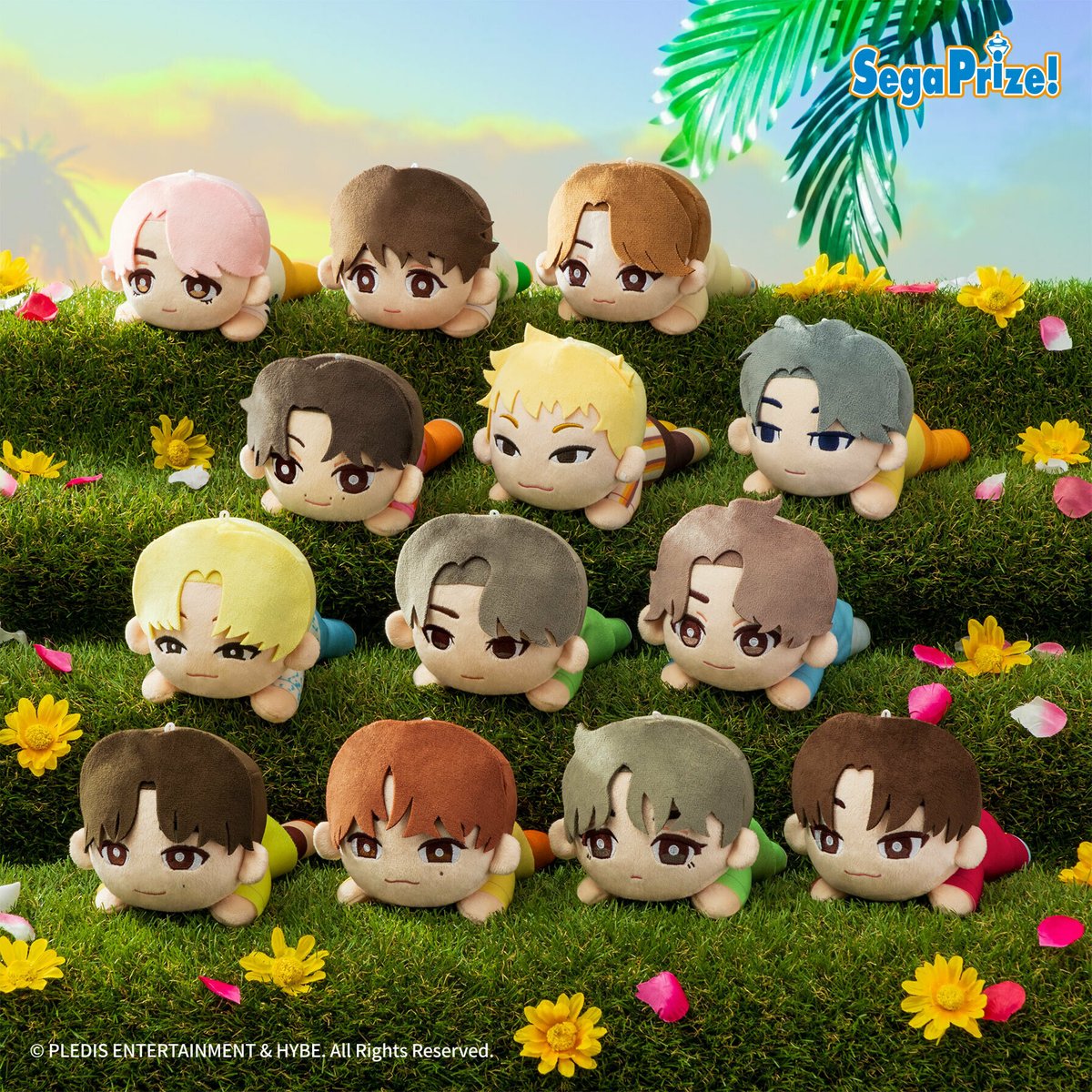 プライズ】 #SEVENTEEN のキャラクター『PetiTEEN』の「#寝そべり
