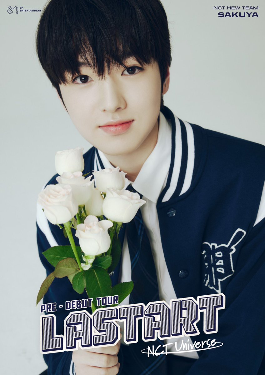 NCT Universe : LASTART PRE-DEBUT TOUR Solo Poster💐🤍 #RYO #SAKUYA