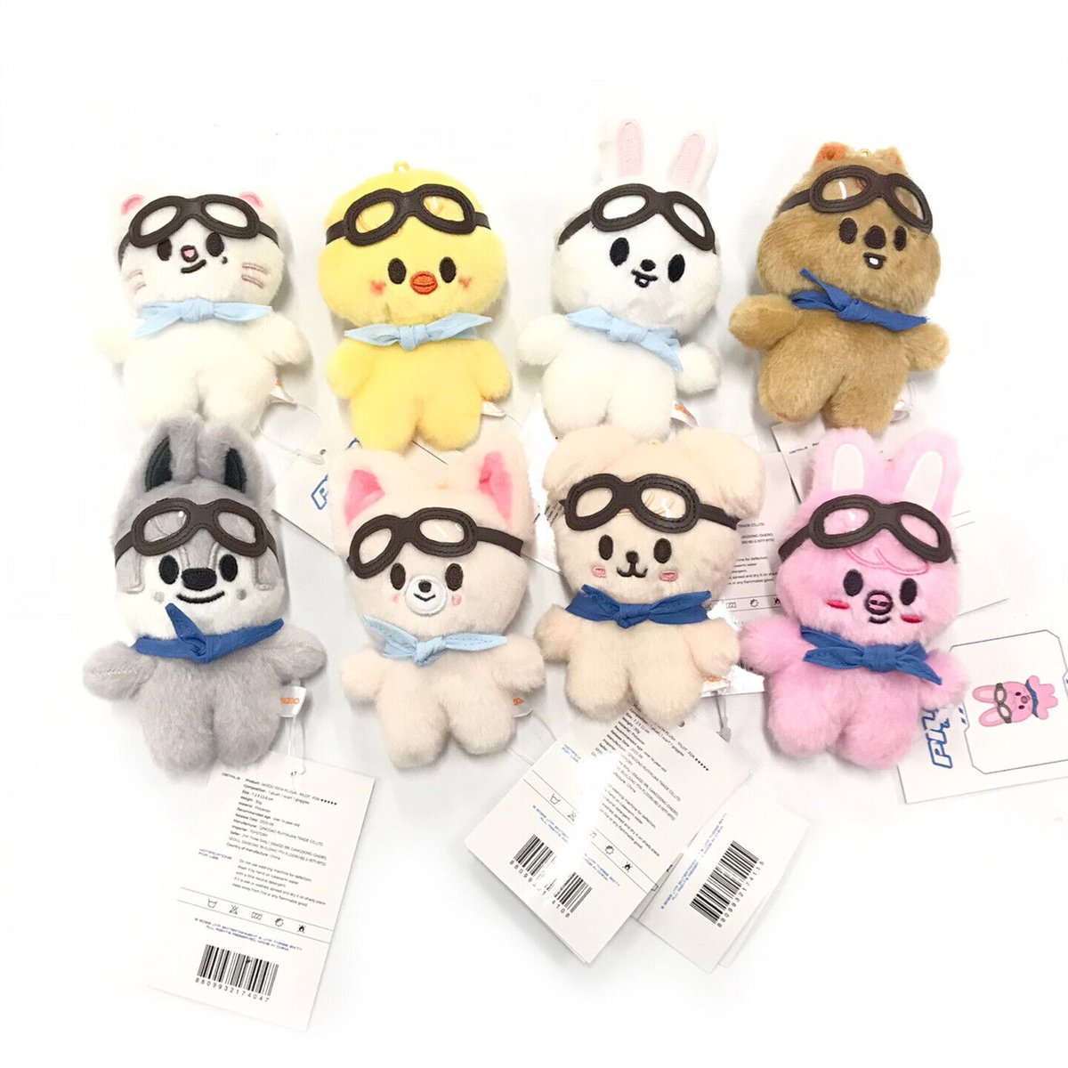 SKZOO 10cm Plush !! Stray Kids SKZOO 3RD FANMEETING 'PILOT : FOR