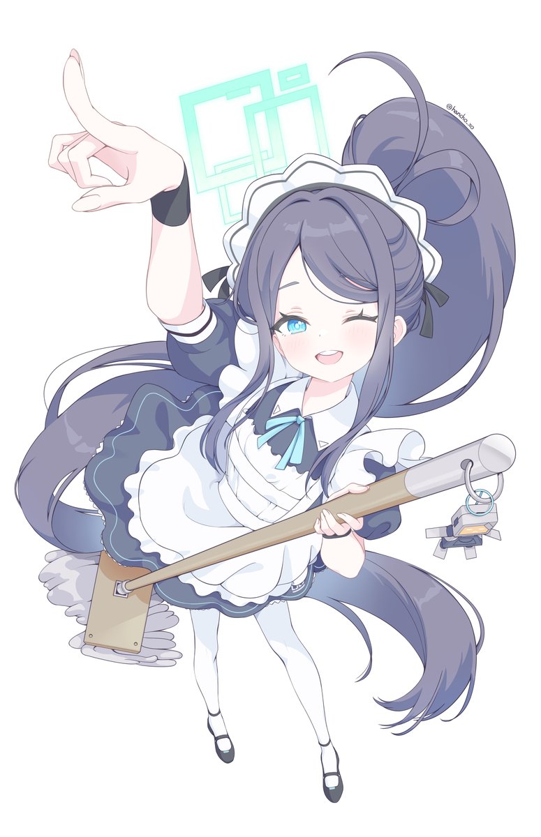 メイドのアリスです！ #ブルアカ #天童アリス