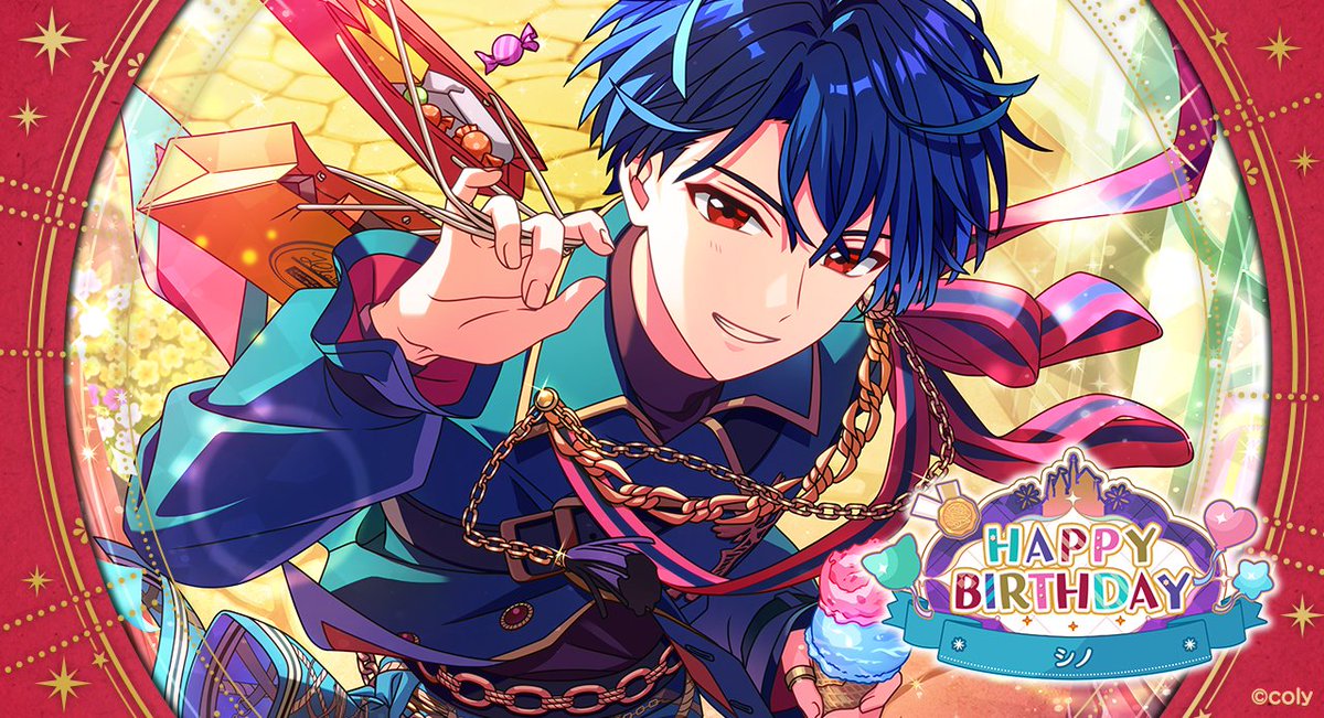 💧Happy Birthday💧 本日4月14日は、シノの誕生日🌙 「あんたって