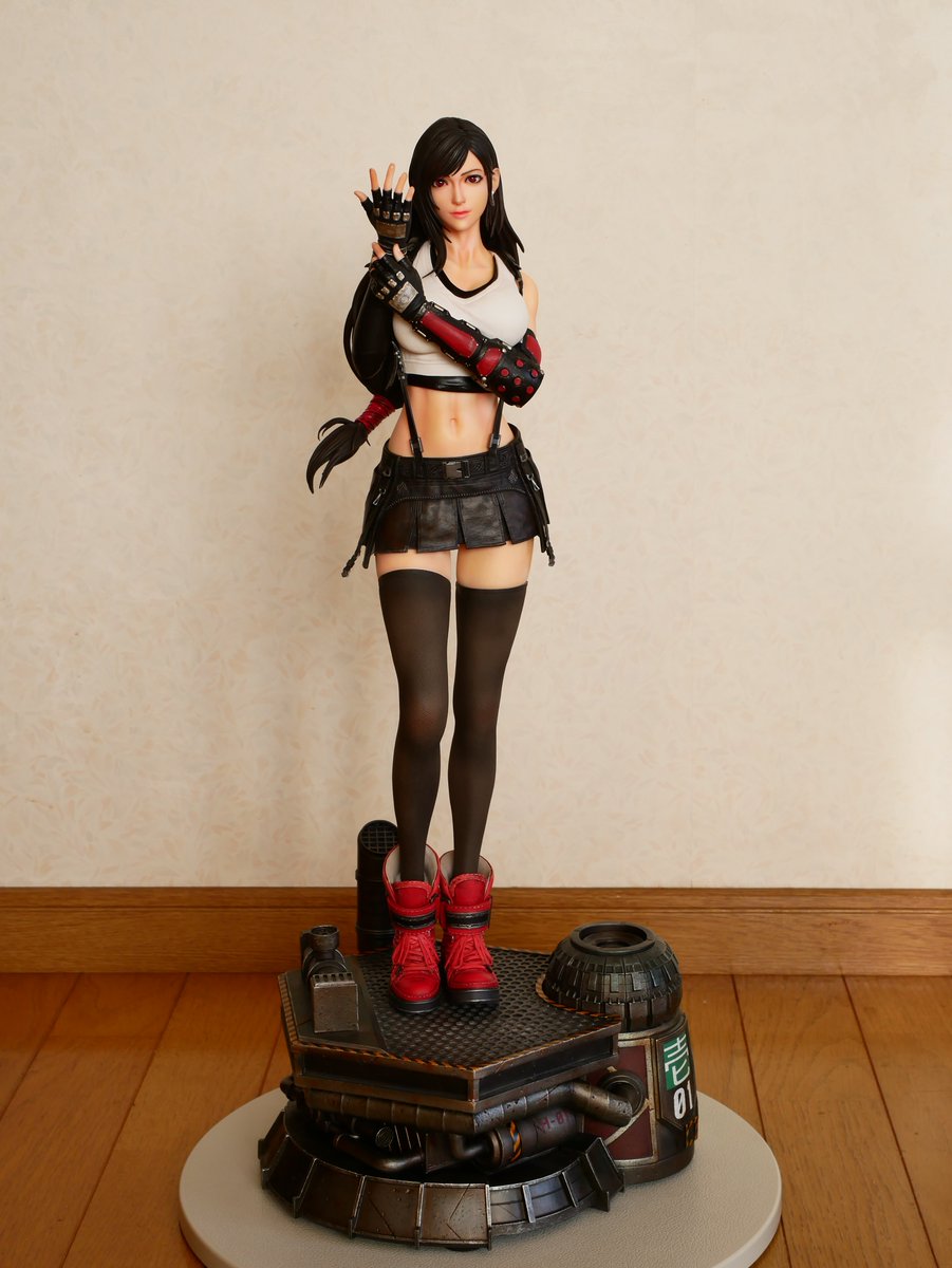 レビュー】 M.H MH Studio Tifa Lockhart FF7R 1/4 H57cm 666pcs
