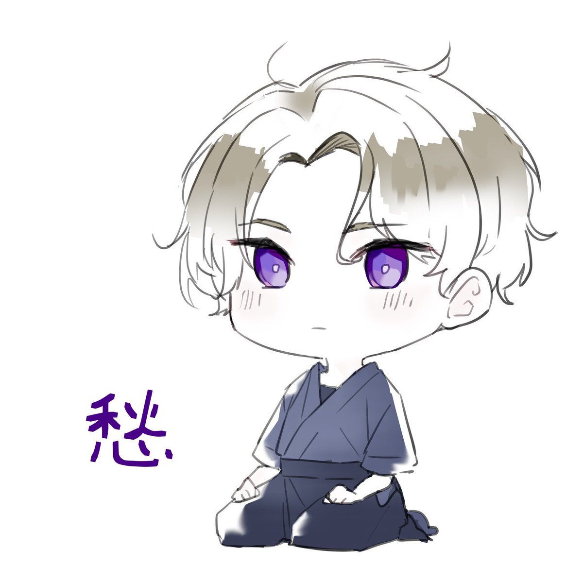 あまりにも落書き ツルネの藤原愁くん…！