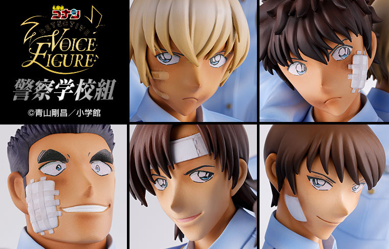 名探偵コナン』#警察学校組 ボイスフィギュアが登場!】 背面、顔の傷