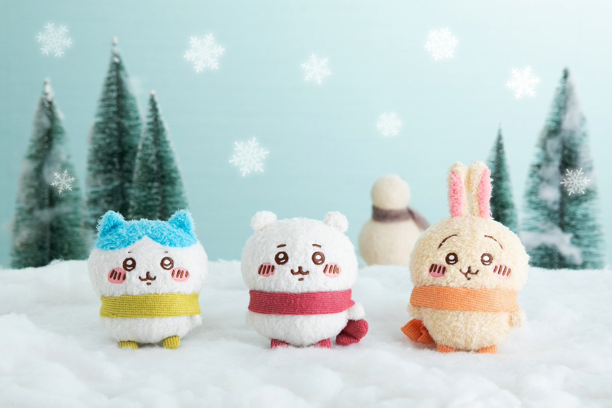 🌱新商品🌱 『ぬくぬくの装いマスコット』 （#ちいかわ／#ハチワレ