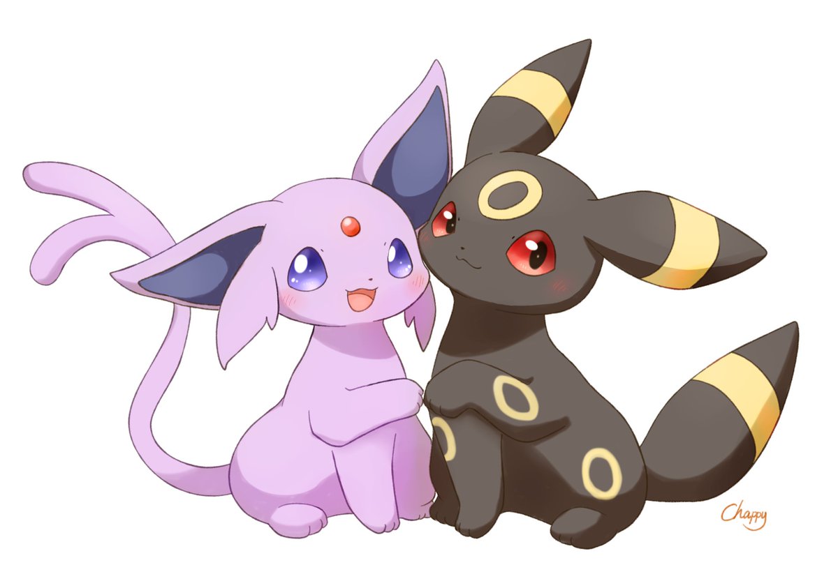 エーフィ💜&🖤ブラッキー