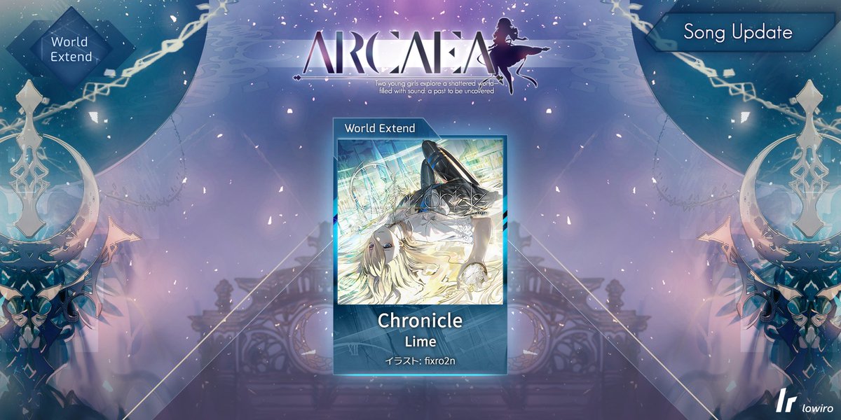 Arcaea Ver. 4.2.0、本日リリース開始。 World Extendが新曲