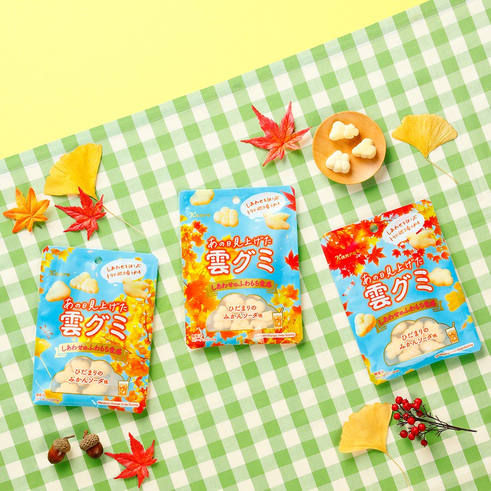 ⋆⸜ 大人気！#雲グミ から秋の新作登場🍁 ⸝⋆ 𝓝𝓮𝔀「 あの日見上げ