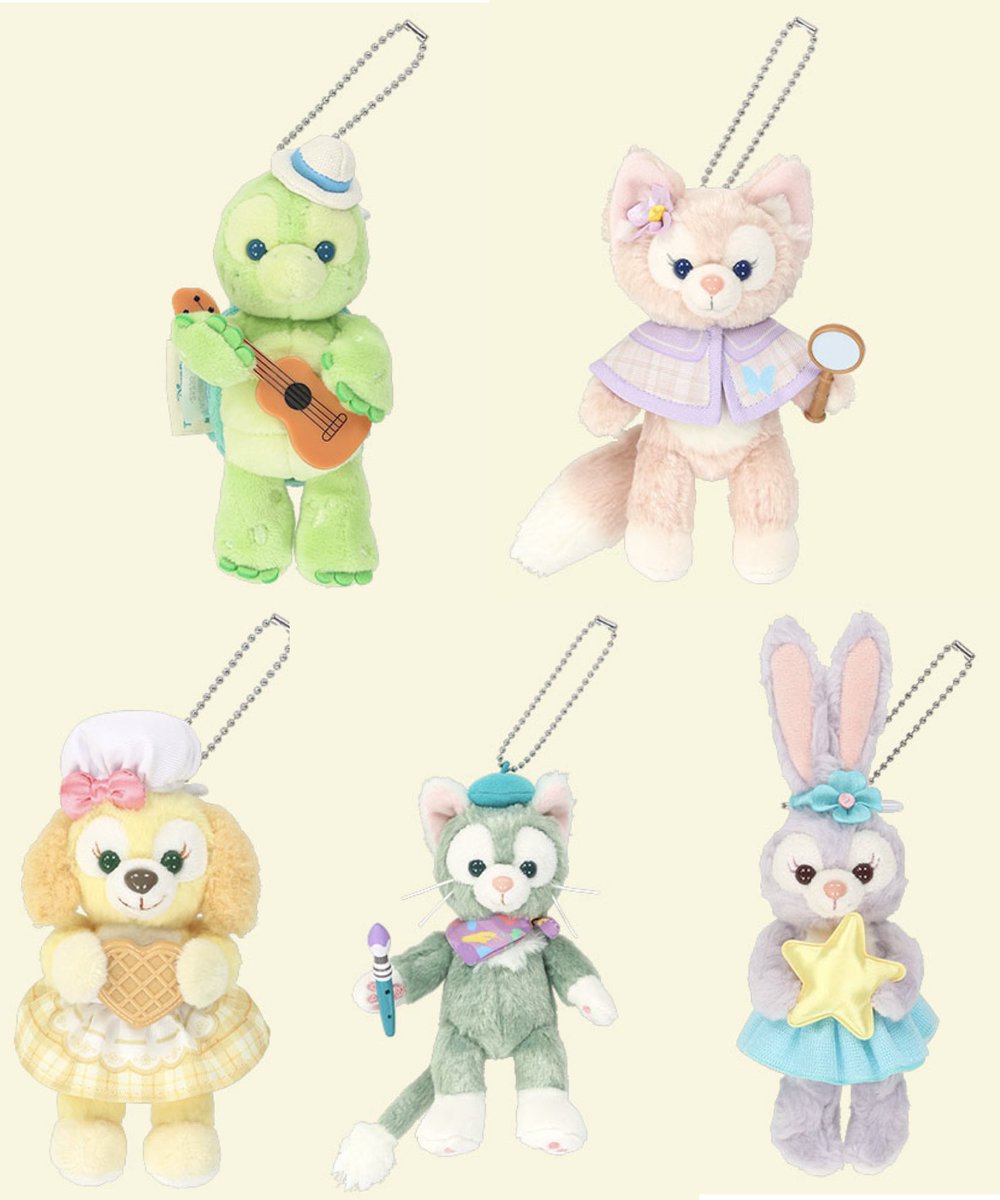 12月18日より、ダッフィー＆フレンズのぬいぐるみバッジが販売されます